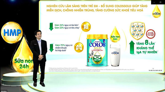 Hội thảo khoa học về nâng cao miễn dịch cho trẻ từ sữa non và lợi khuẩn HMP