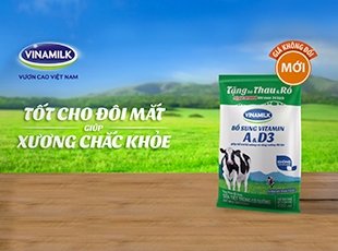 Vinamilk UHT Milk Pouch