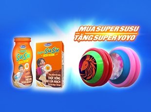 Chương trình khuyến mại: Mua Super Susu – Tặng super yoyo