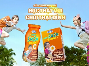 Cocoa malt drink Vinamilk Super Susu