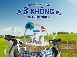Sữa tươi Vinamilk 100%, Món quà sức khỏe từ thiên nhiên