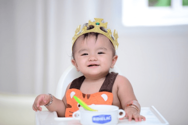 Trong thực đơn ăn dặm cho bé 7 tháng đã có thể ăn bột mặn rồi mẹ nhé!