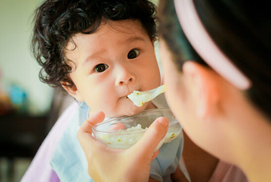 thực đơn ăn dặm 8 tháng