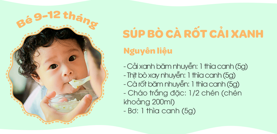 Công thức nấu bột ăn dặm cho bé Công thức nấu bột ăn dặm cho bé